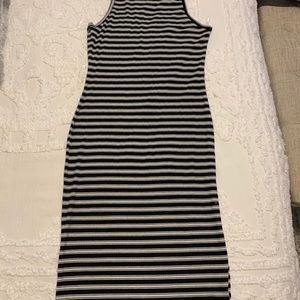 Allison Joy sleeveless striped dress